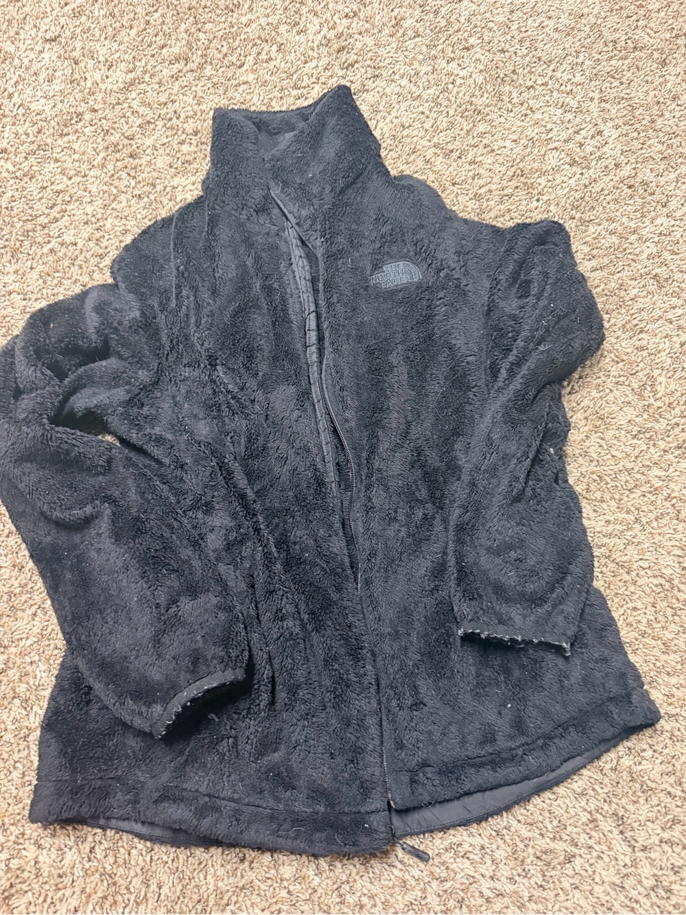 The North Face Black Women's Teddy Fleece Full-Zip Jacket